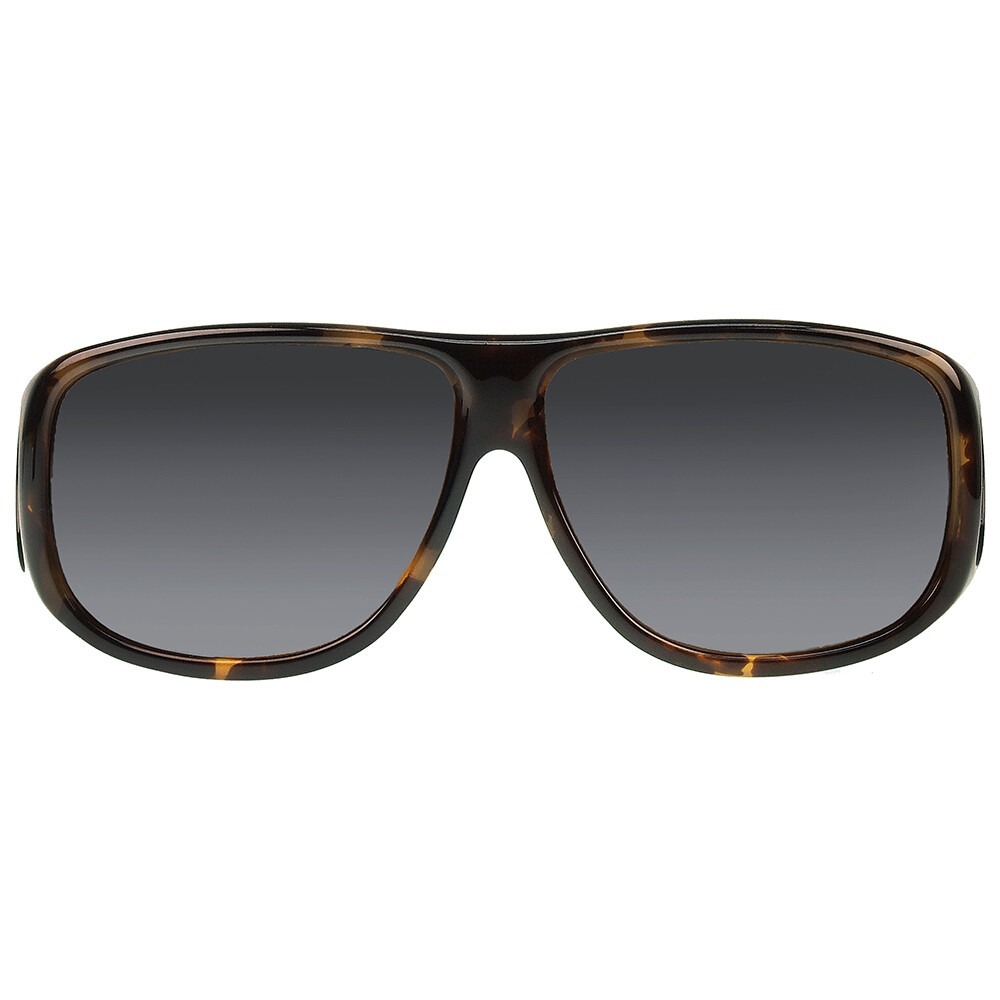 New JONATHAN PAUL Polarized Sunglasses Fitovers Aviator Tortoise AV002 Ex Large - Picture 2 of 4